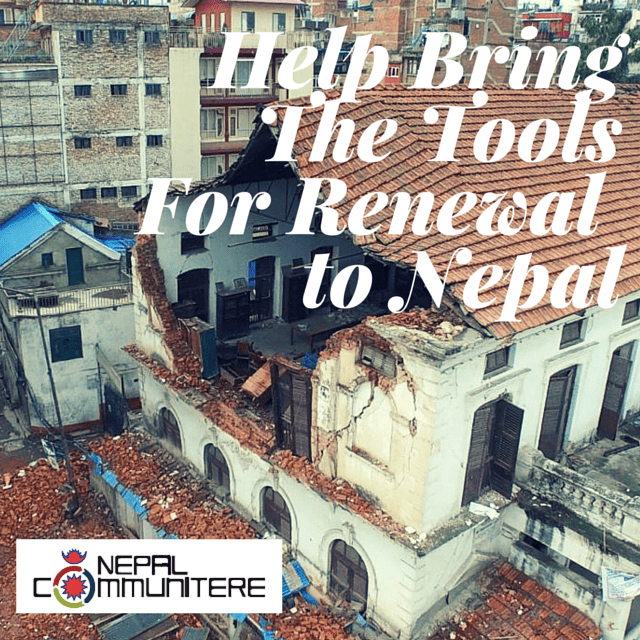 It’s Time to Help Nepal Rebuild!