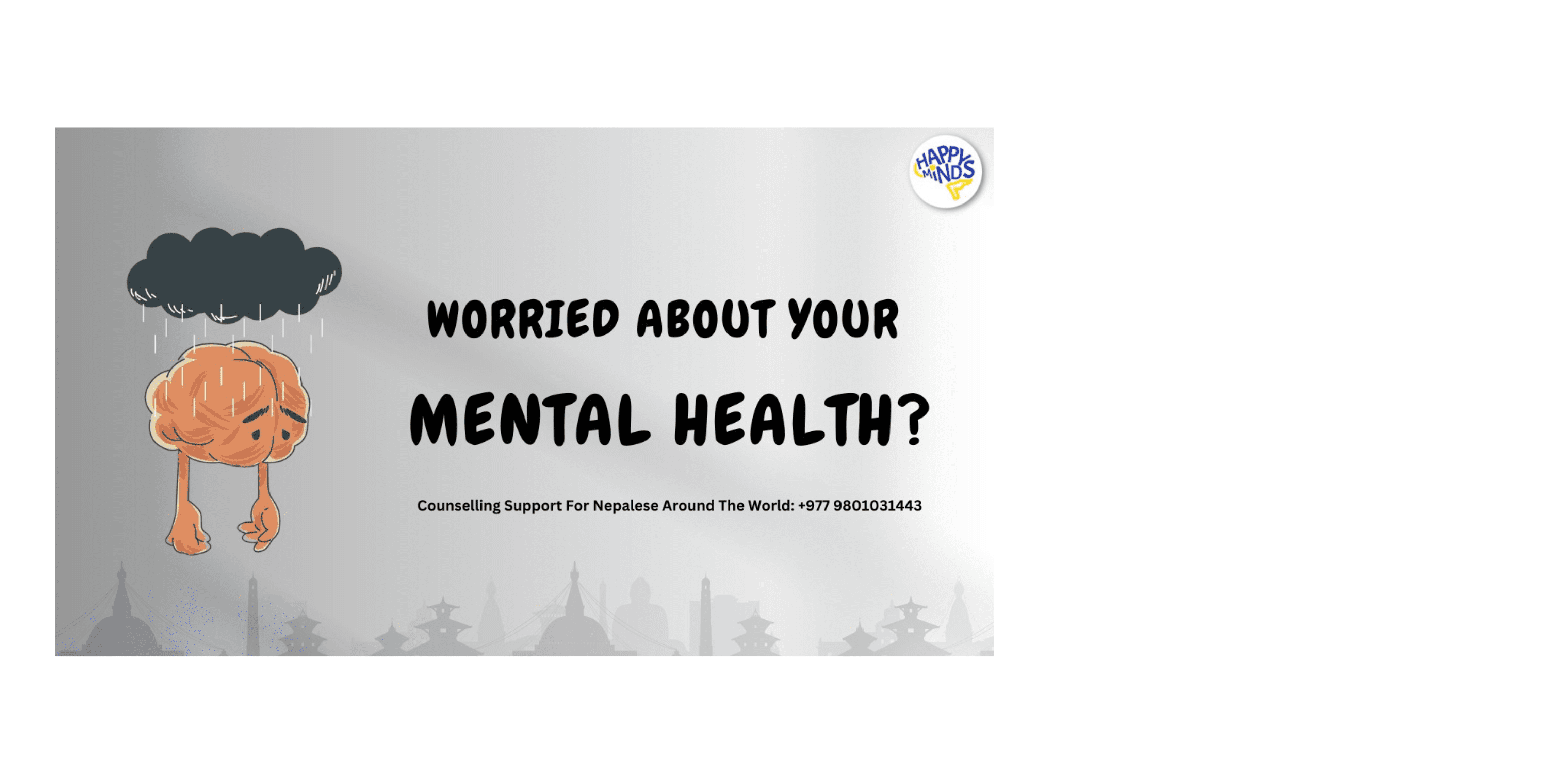 Challenging The Mental Health Stigma in Nepal: Happy Minds Health builds an Inclusive Mental Health & Wellbeing Platform!