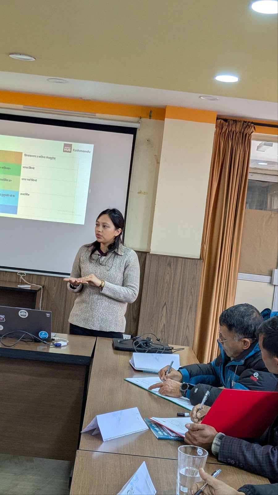 Coaching Session at IEDI.