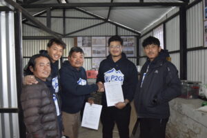 MoU Signing with Ree Village Ward Chairperson