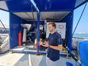Thibault from the Plastic Odyssey team